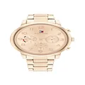 Tommy Hilfiger Isabel IP Stainless Steel Women's Watch, 38 mm Size, Rose Gold/Gold