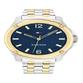 Tommy Hilfiger Jason Two Tone Stainless Steel Men's Watch, 44 mm Size