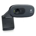 Logitech C270 HD USB Monitor Clip Webcam