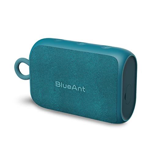 BlueAnt X0i Portable Mini Bluetooth Speaker, Ocean Blue