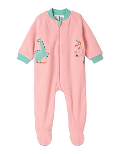 Snugtime Lined Polar Fleece Blanket Sleeper, Pink, Size 0