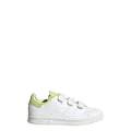 adidas Kermit Stan Smith Shoes Kids', Cloud White/Pantone/Pantone, 3 US