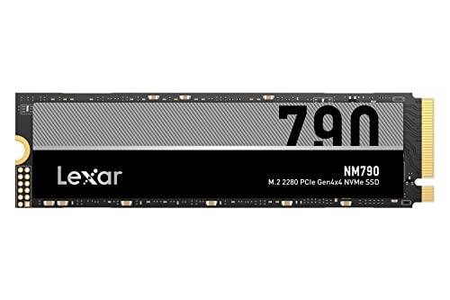 Lexar NM790 2TB SSD, M.2 2280 PCIe Gen4x4 NVMe 1.4 Internal SSD, Up to 7400MB/s Read, Up to 6500MB/s Write, Internal Solid State Drive for PS5, PC, Laptop, Gamers, Professionals (LNM790X002T-RNNNG)