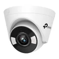 TP-Link VIGI 5MP Turret Network Smart Security Camera, Full-Colour, H.265+, 120dB WDR, AI Detection, Two-Way Audio, PoE/ 12V DC, Remote Control, Onboard Storage SD card slot (VIGI C450(4mm))