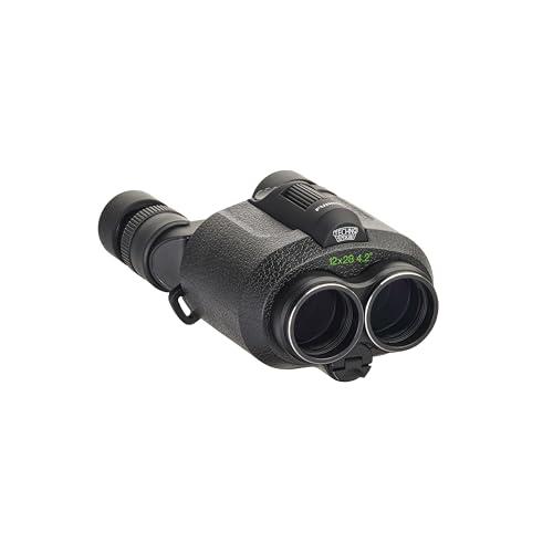 FUJINON Techno Stabili TS12X28WP FUJIFILM Techno Stabili Binoculars, 12x High Magnification, Strong Vibration Proof, ±3°, Lightweight, Compact, 17.1 oz (485 g), Can be Used for Concerts, Theaters,