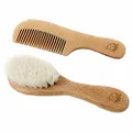 green sprouts Baby Brush & Comb-Natural-Adult use only, Brown, CT, 99 Grams