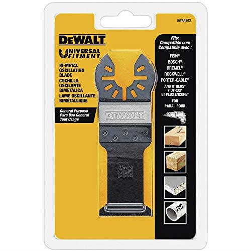 DEWALT Dwa4203 Oscillating Wood with Nails Blade, Black