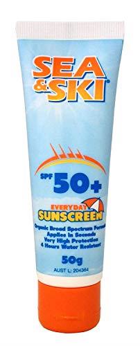 Sea & Ski Organic SPF 50+ Everyday Sunscreen, 50 g