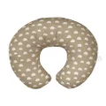 Boppy Nursing Pillow and Positioner - Original | Tan Pebbles | Breastfeeding, Bottle Feeding, Baby Support | with Removable Cotton Blend Cover | Awake-Time Support