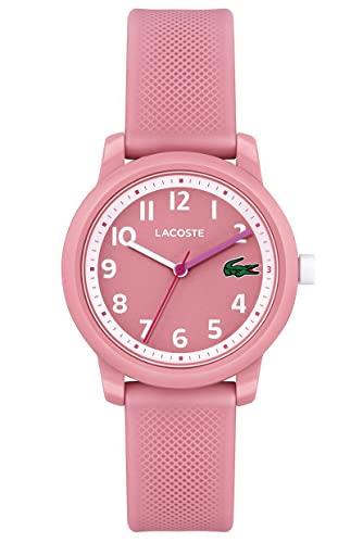 Lacoste 12.12 Pink Silicone Pink Dial Kid's Watch