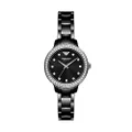 Emporio Armani Black Analog Watch AR70008