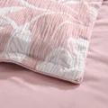 Renee Taylor Palm Tree Jacquard European Pillowcase, 65 cm x 65 cm Size, Clay