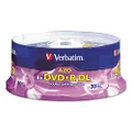 Verbatim DVD+R DL AZO 8.5GB 8x-10x Double Layer Recordable Disc, 30-Disc Spindle 96542