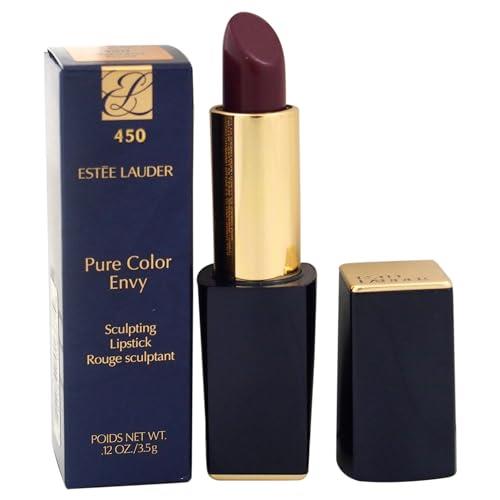 Estee Lauder Pure Color Envy Sculpting Lipstick for Women, #450 Insolent Plum, 3.5g