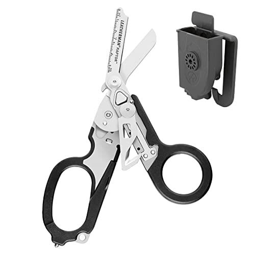 Leatherman Rescue Black Handles Raptor Multitool with Molle Holster (Box)