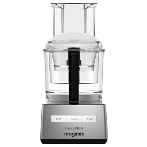 Magimix 18591 5200XL Food Processor, BPA-Free, 1100 W, Satin
