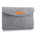 MoKo 7-8 Inch Sleeve Bag, Portable Carrying Protective Felt Tablet Case Cover Fits iPad Mini (5th Gen) 7.9" 2019, iPad Mini 1/2/3/4, Samsung Galaxy Tab S2 8.0, Tab A 8.0, ZenPad Z8s 7.9 - Light Gray