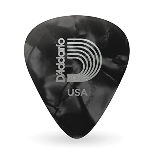 Planet Waves Green Pearl Celluloid Guitar Picks Heavy 25-pack Black