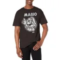 Nintendo Men's So Mario T-Shirt, Black, Small