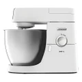 Kenwood Stand Mixer for Baking, Stylish Food Mixer, with K-Beater, Dough Hook, Whisk and 6.7L Bowl, 1200W, KVL4100W, White