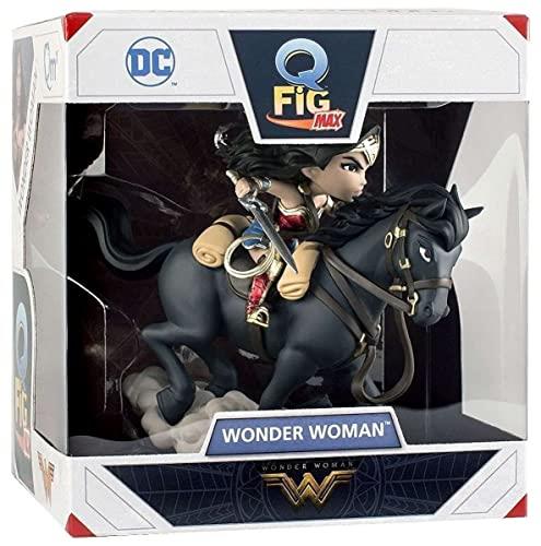 Quantum Mechanix DC Comics Q-Fig - Wonder Woman on Hose Action Figure, 15 cm Height