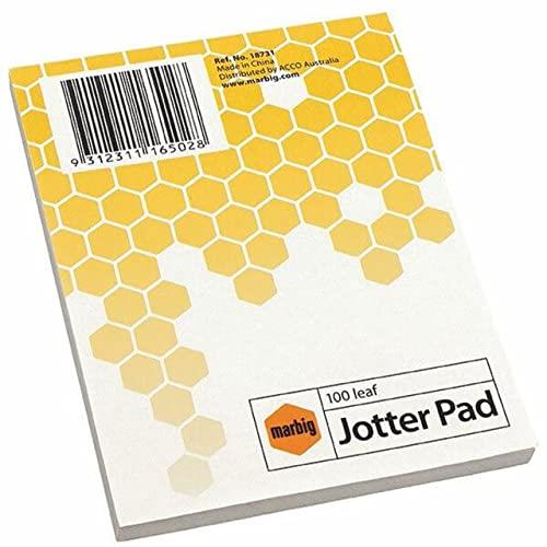 MARBIG(R) 18731 Jotter Pad 100x128mm 200 Page