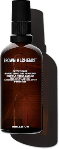 Grown Alchemist Detox Toner Hydrolyzed Algin, Peptide-33, Rhodiola Rosea Extract, 100 ml