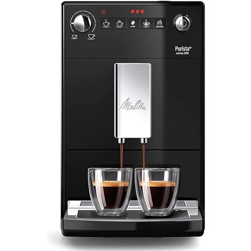 Melitta Automatic Espresso Machine, Purista Model, F230-102, Black, 6766034