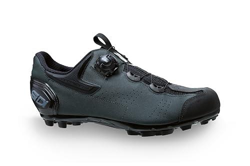 Sidi MTB Gravel Sneaker Slippers, Black, Dark Green, 42 EU