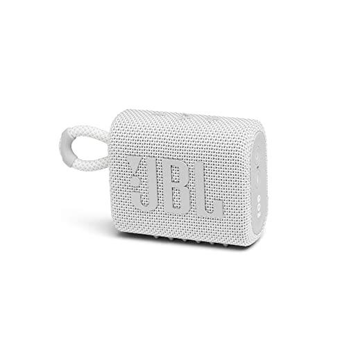 JBL GO 3 Portable Waterproof Speaker White