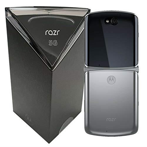 Motorola Razr 5G (2020) 256GB ROM + 8GB RAM Factory Unlocked Flip Android Smartphone (Liquid Mercury) - International Version