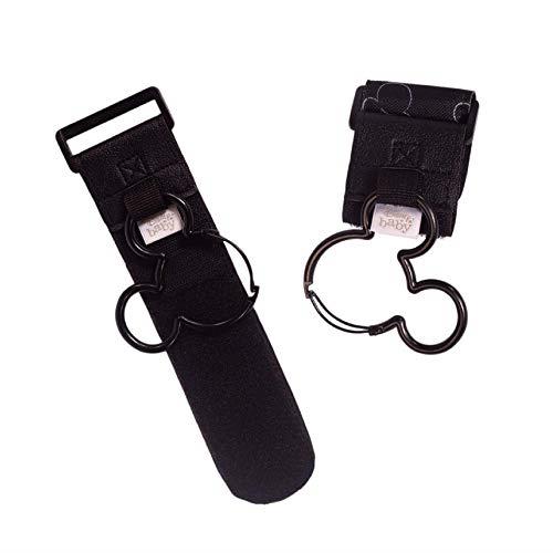 J.L. Childress Clip `N Carry Mickey Mouse Stroller Hooks, Black