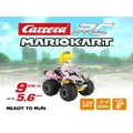 Carrera RC Nintendo Mario Kart 8 Peach Quad │ Remote Controlled from 6 Years for Indoor & Outdoor │ Mini Mario Kart Car with Remote Control to Take Away │ Toy for Children and Adults