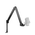 Elgato Wave Mic Arm – Swivel Suspension Boom, Hidden Cable Channels, Versatile Desk Clamp, Counterweight, 1/4“-3/8“-5/8“ Mic Mounts, Studio, Broadcast, Streaming, Work from Home, Professional Mic Arm