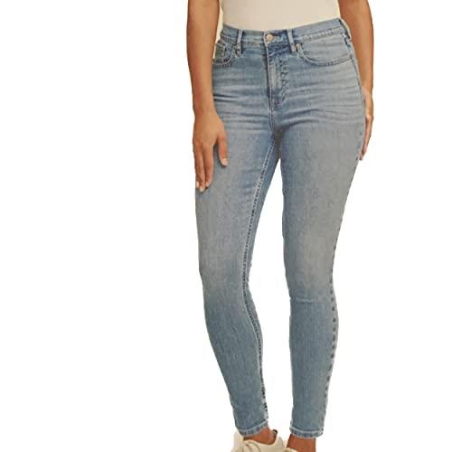 Calvin Klein Jeans Women's High Rise Skinny Jean, Ice Blue, 6