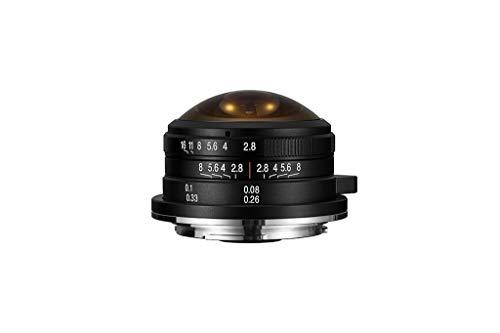 Venus Laowa 4mm f/2.8 Fisheye Manual Focus Lens for Fuji X Mount Camera, Black
