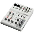 Yamaha 6-Channel Live Streaming Mixer, White