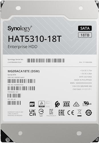 Synology HAT5310 18TB Internal Hard Disk Drive