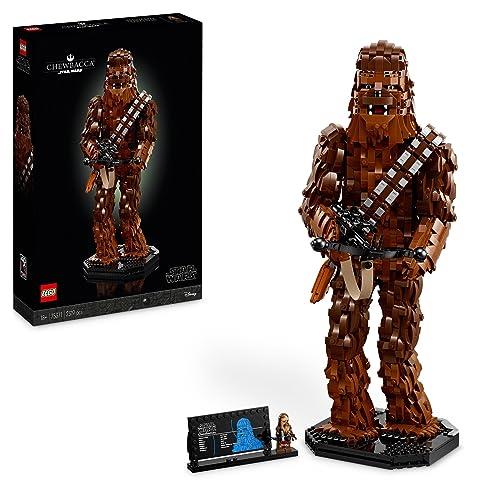 LEGO® Star Wars™ Chewbacca™ 75371 Building Set for Adults; Collectible, Brick-Built Figure for Display; Fun Birthday or Christmas Set for Fans