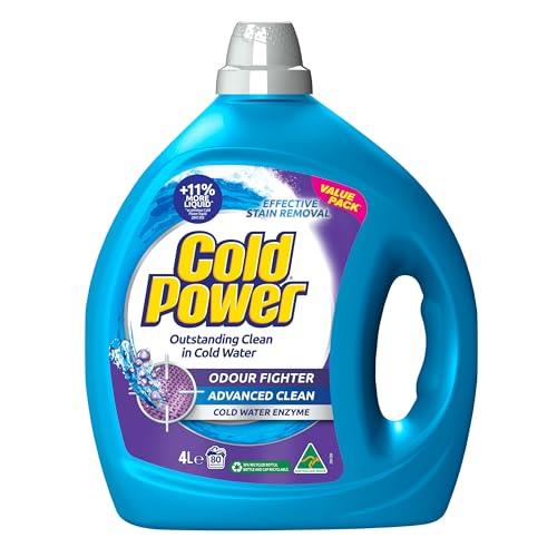 Cold Power Laundry Detergent Liquid Odour Fighter 4L