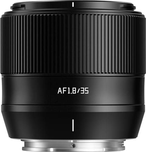 TTArtisan 35mm F1.8 Metal Bodied Auto Focus AF Lens Compatible with Sony E Mount - Black
