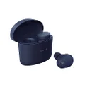 YAMAHA TW-E5B True Wireless Earphones with Clear Voice Capture, Ambient Sound and Listening Care, Blue