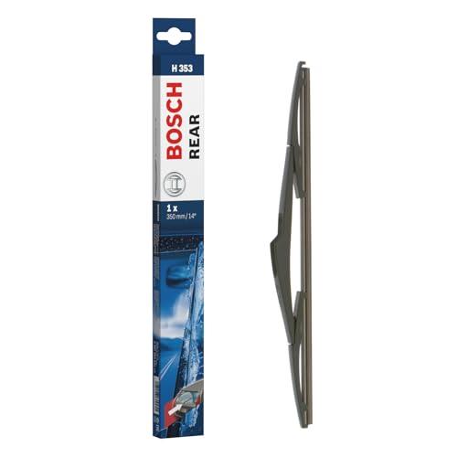 Bosch Rear Wiper H 353-1 Replacement Blade for Rear Window - 350 mm | Excellent Cleaning Performance - Quick and Easy Installation on the Rear Windscreen - Vehicle-Specific Fit