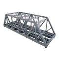 Walthers SceneMaster Cornerstone HO Scale Model Modernized Double-Track Railroad Truss Bridge Kit Collectable
