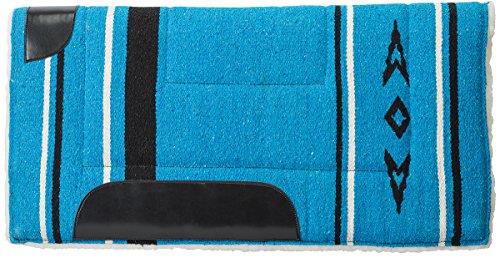 Weaver Leather Fleece Lined Acrylic Saddle Pad, Blue