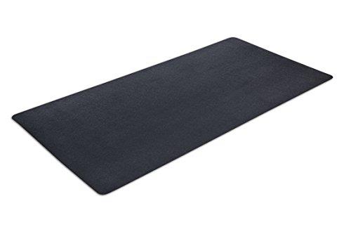 MotionTex Exercise Equipment Mat for Under Treadmill, Rowing Machine, Elliptical, Fitness Equipment, Home Gym Floor Protection, 36" x 72", Black
