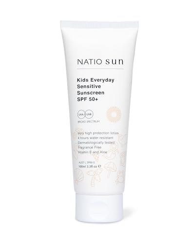 Natio Australia Kids Everyday Sensitive Sunscreen SPF 50+ (Tube) 100ml