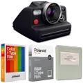 Polaroid I-2 Instant Camera (Black) Bundles with Polaroid Color Film, and Black & White Film, and 5" Photo Album (4 Items)