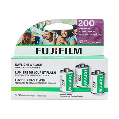 Fuji 200 ISO 35mm 36exp 3 PK Colour Film Pack Fujifilm