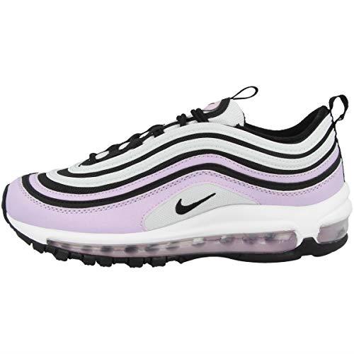 Nike Air Max 97 (GS), Children's and Youth Running Shoes, Iced Lilac Black Photon Dust White, 38.5 EU